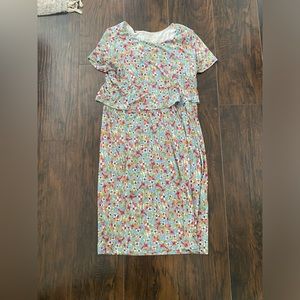 J-jill floral dress.